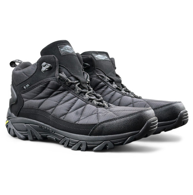 Merrell Ice Cap Moc II Triple Black З ХУТРОМ