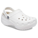 Crocs Classic Platform Lined Clog White