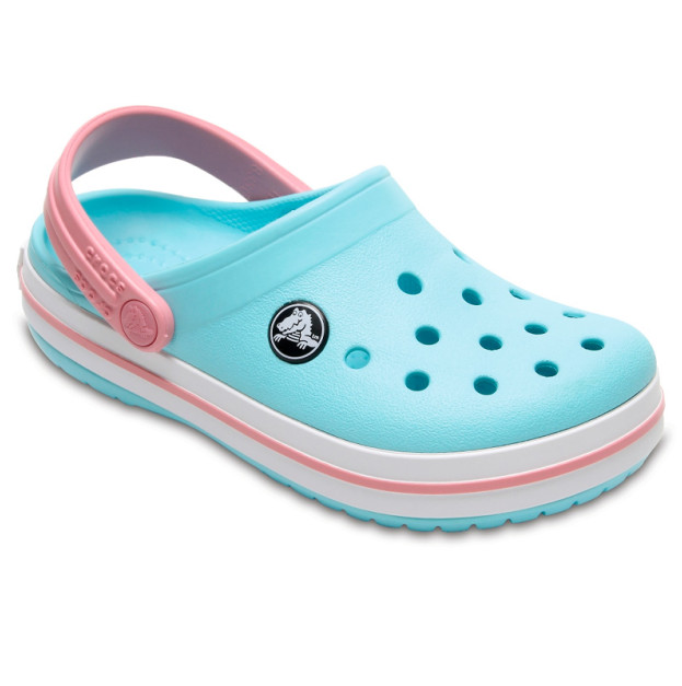 Crocs Crocband Kids Ice Blue White
