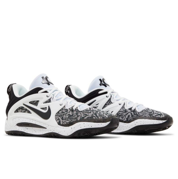 Nike KD 15 TB White Black Speckled DO9826-100