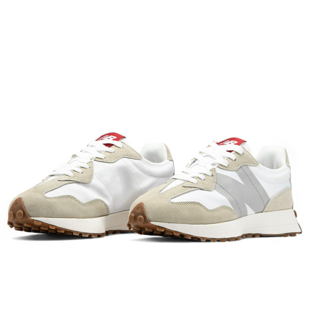 New Balance 327 White Beige Grey