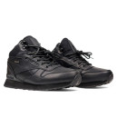 Reebok Classic High Leather Black З ХУТРОМ