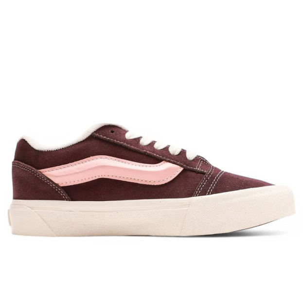 Vans Knu Skool Burgundy Pink White