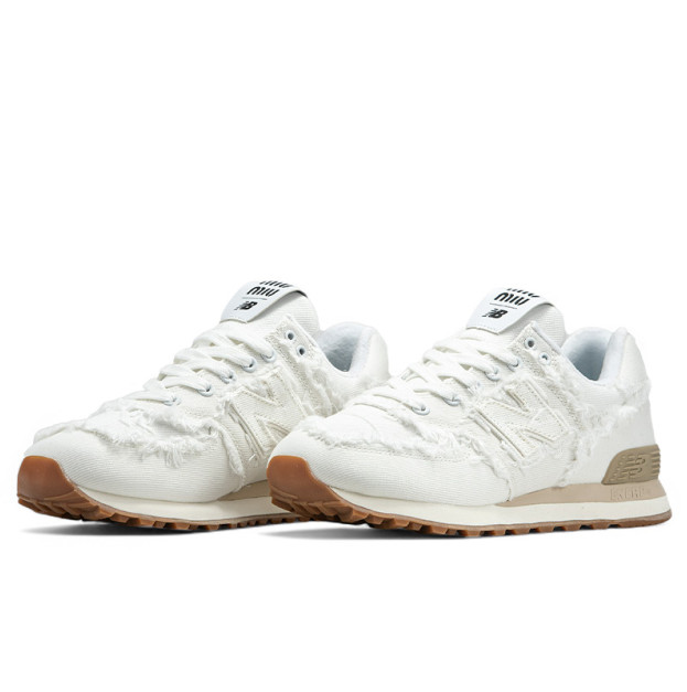 New Balance 574 x Miu Miu Denim White 5E765D CSL F0009 F 015