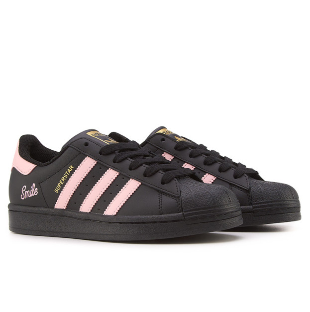 Adidas Superstar Smile Black Pink