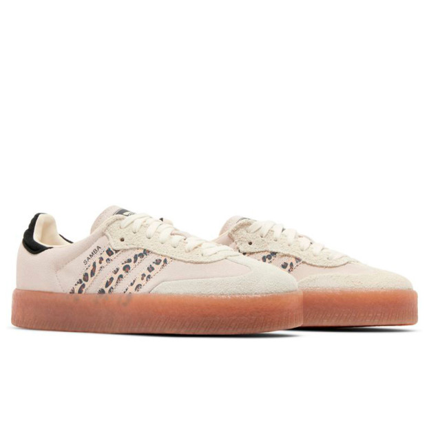 Adidas Sambae Cream White Leopard JI4226