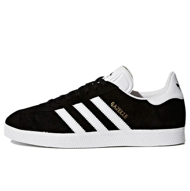 Adidas Gazelle Black White-Gold Metallic BA9595