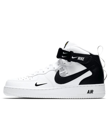 Nike Air Force 1 Mid Utility White Black 804609-103