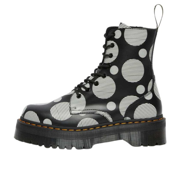 Dr. Martens Jadon Polka Dot Smooth Leather Platform Boots 26882009