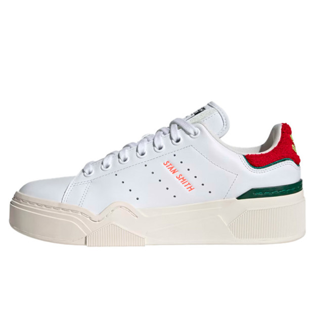 Adidas Stan Smith Bonega 2B White Scarlet Green HQ9882