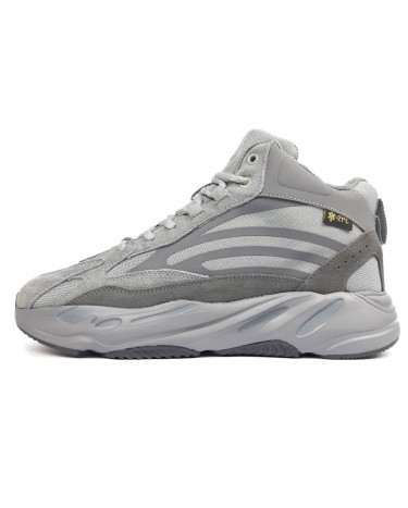 Adidas Yeezy Boost 700 High Grey Winter С МЕХОМ