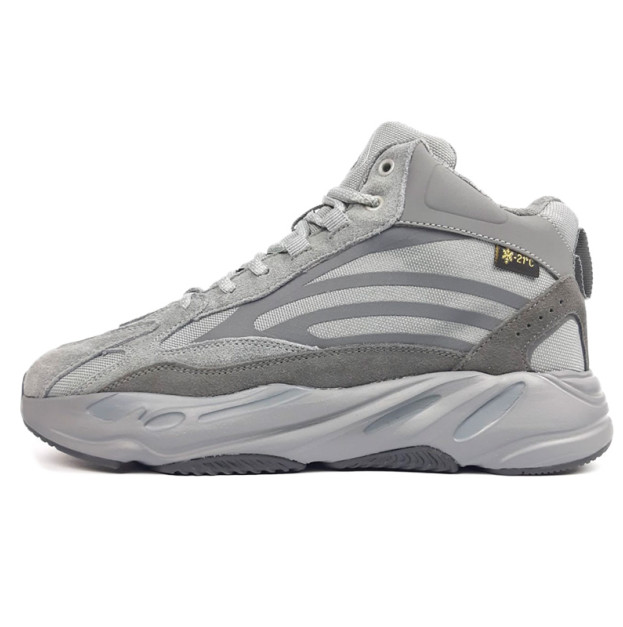 Adidas Yeezy Boost 700 High Grey Winter С МЕХОМ