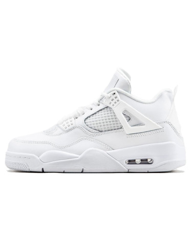 Jordan 4 Retro White Leather