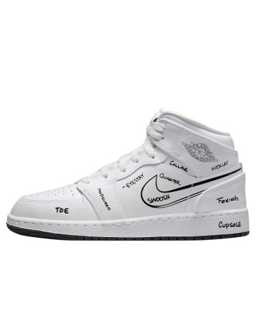 Jordan Retro 1 White Reflective DQ1864-100