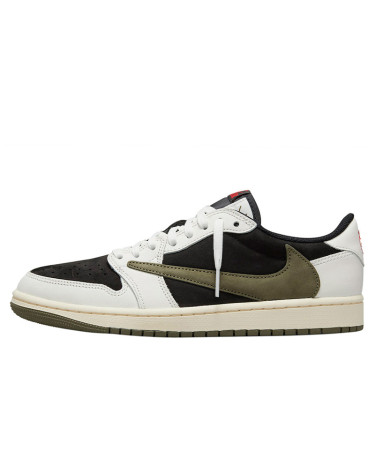 Jordan 1 Low x Travis Scott Olive DZ4137-106