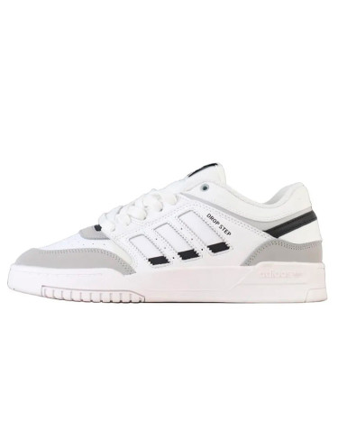 Adidas Drop Step White Gray Black
