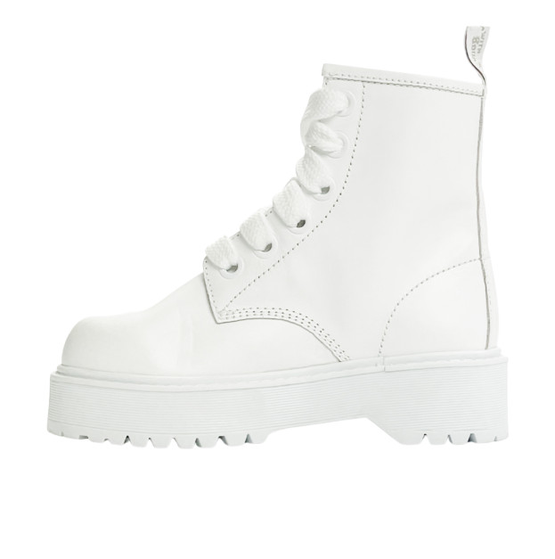 Dr. Martens Jadon Mono Smooth Leather Platform Boots