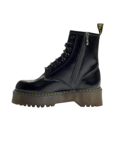 Dr. Martens Jadon Smooth Leather Platform Boots З ХУТРОМ