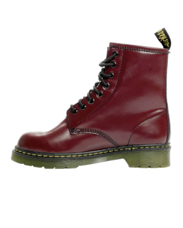 Dr. Martens 1460 Smooth Leather Lace Up Boots З ХУТРОМ