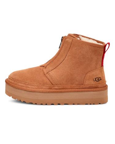 UGG Neumel Platform Zip Chestnut