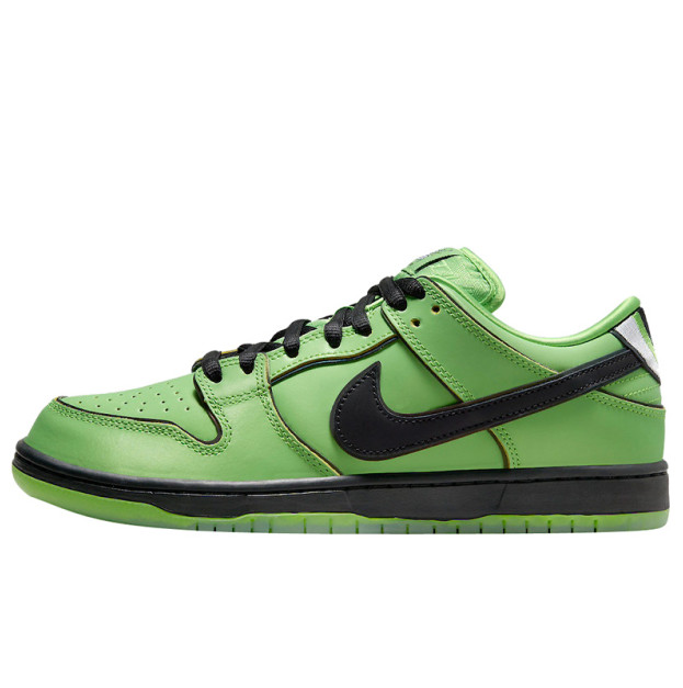 Nike SB Dunk Low x The Powerpuff Girls Buttercup FZ8319-300