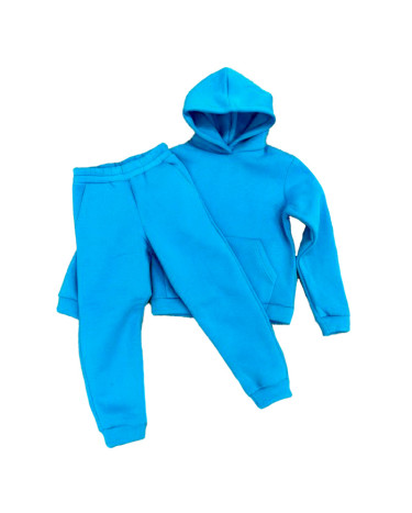 Дитячий костюм з флісом синій