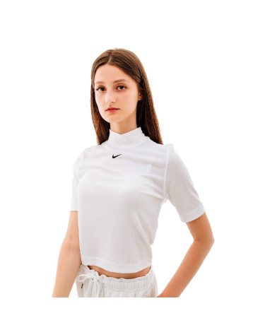 Футболка Nike NSW ESSNTL RIB MOCK SS TOP DV7958-100