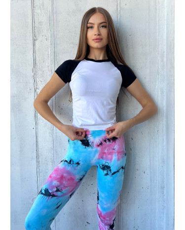 Легінси Різнокольорові з Push-Up Ефектом