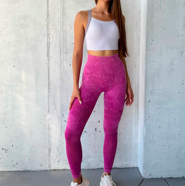 Легінси Рожеві з Push-Up Ефектом