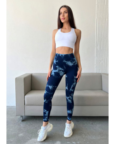 Легінси Сині з Push-Up Ефектом