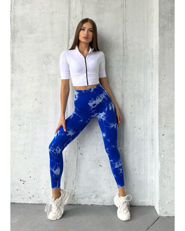 Легінси Сині з Push-Up Ефектом