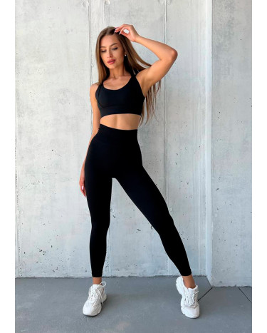 Легінси Чорні з Push-Up Ефектом