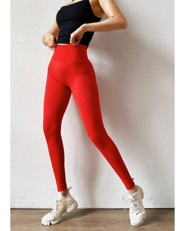 Легінси Червоні з Push-Up Ефектом