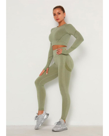 Легінси Оливкові з Push-Up Ефектом