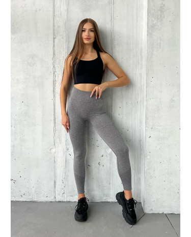 Легінси Сірі з Push-Up Ефектом