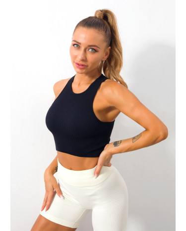 Кроп Топ Спортивний Чорний