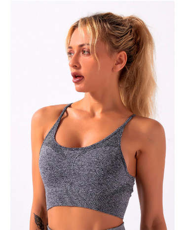 Топ Спортивний Сірий