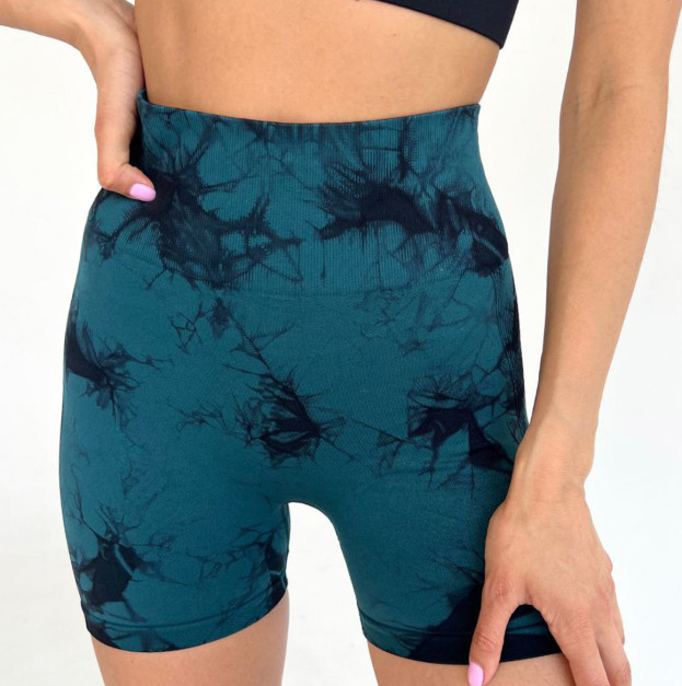 Спортивні Шорти Темно Зелені з Push-Up Ефектом