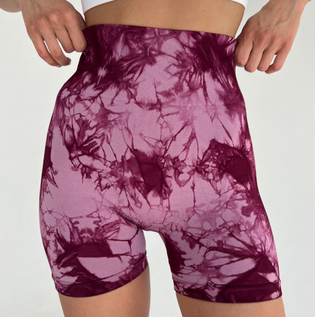 Спортивні Шорти Темно Рожеві з Push-Up Ефектом