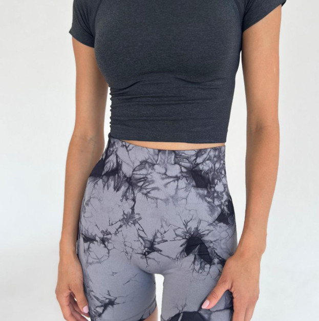 Спортивні Шорти Темно Сірі з Push-Up Ефектом