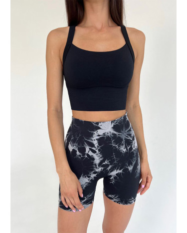 Спортивні Шорти Чорні з Push-Up Ефектом