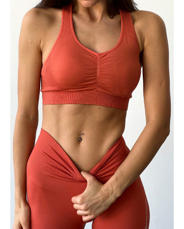 Топ Спортивний Помаранчевий Naqiyayabei