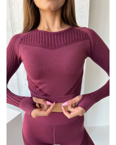 Рашгард Бордовий