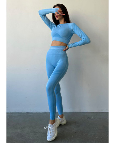Легінси Голубі з Push-Up Ефектом