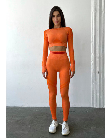 Легінси Помаранчеві з Push-Up Ефектом
