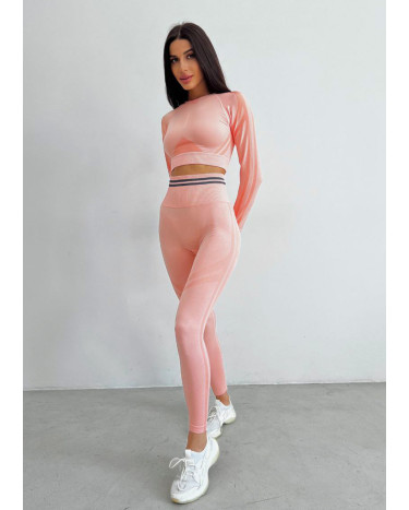 Легінси Темно Рожеві з Push-Up Ефектом