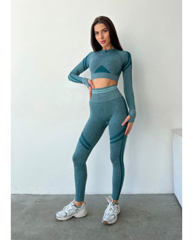 Легінси Зелені з Push-Up Ефектом