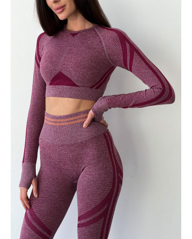 Рашгард Бордовий