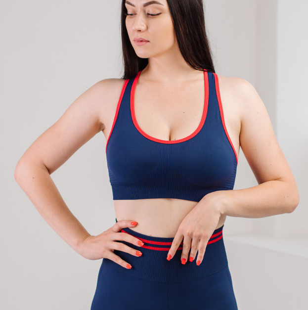 Топ Спортивний Темно Синій