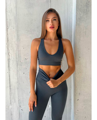 Топ Спортивний Сірий